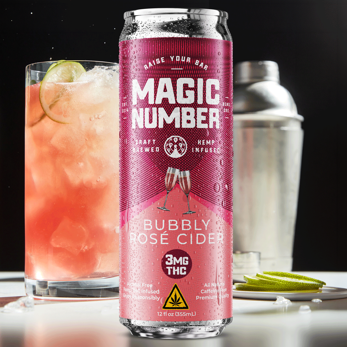 Bubbly Rosé Cider